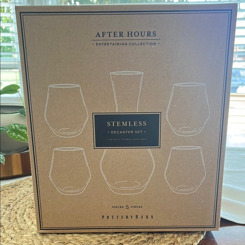 Pottery Barn Brown and Black Kitchen Tools Set